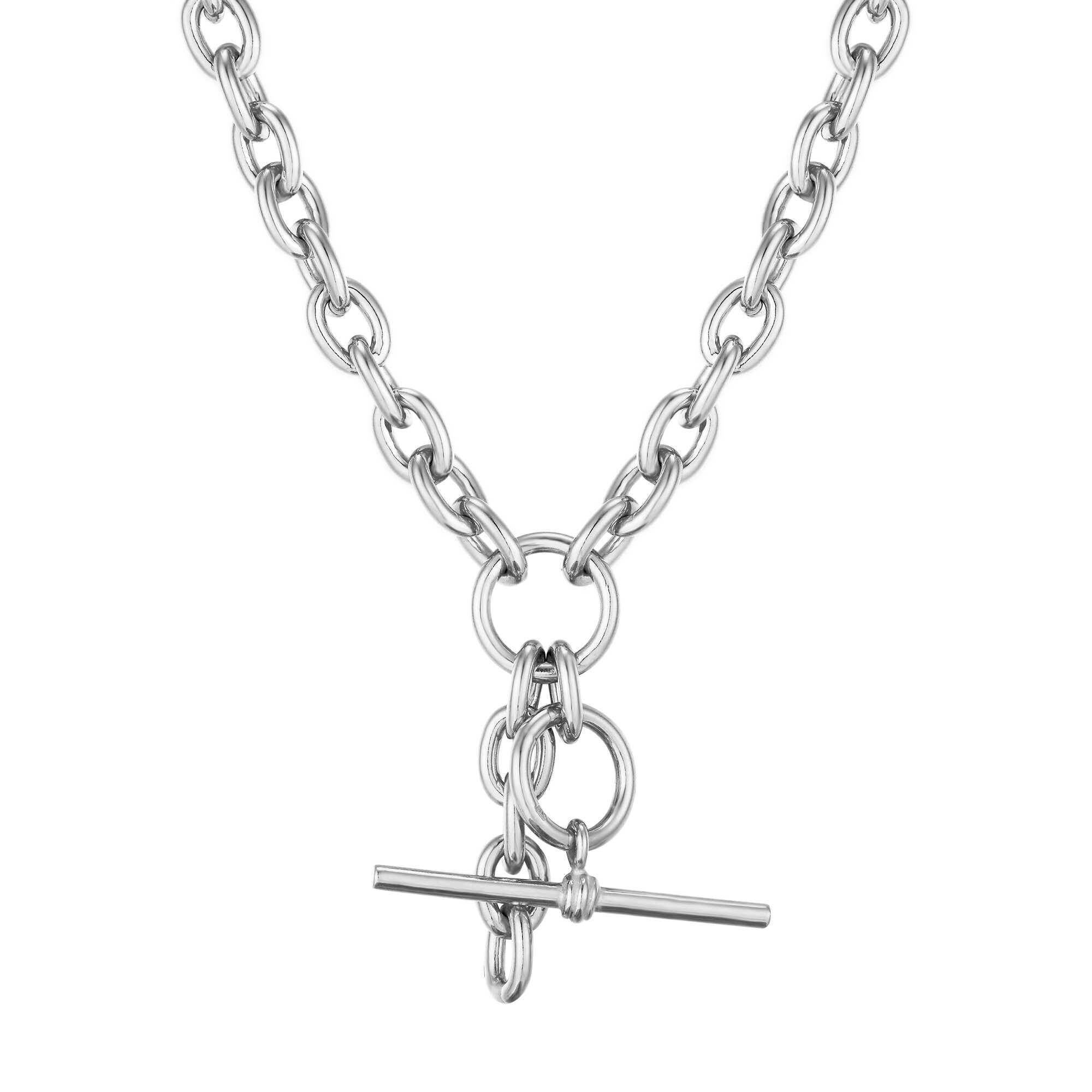 T-bar Toggle Chain Necklace T-bar Chain 