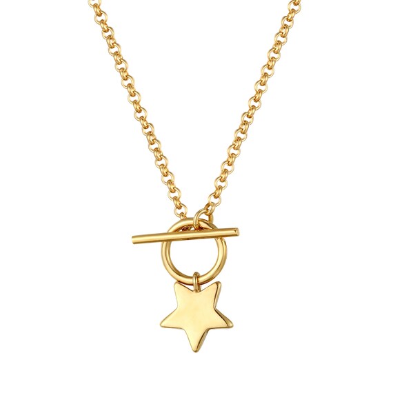 T-Bar Gold Pendant – Bannon Jewellers