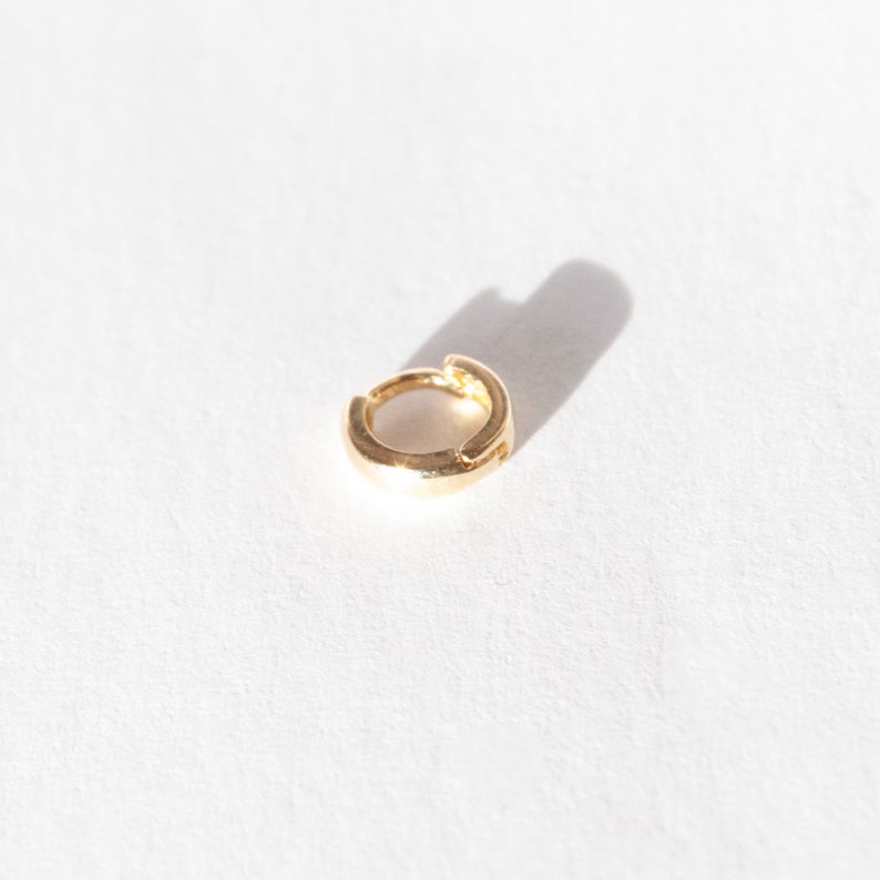 gold hoop earrings gold hoop tiny gold hoops gold I3HU-1787 tiny gold hoop earring gold earrings gold earring 9ct gold 6mm