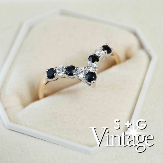 Vintage wishbone hotsell ring