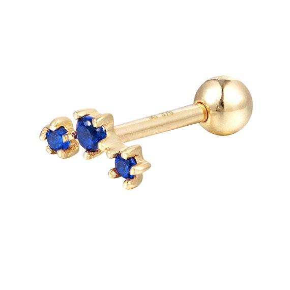 9ct gold helix bar deals