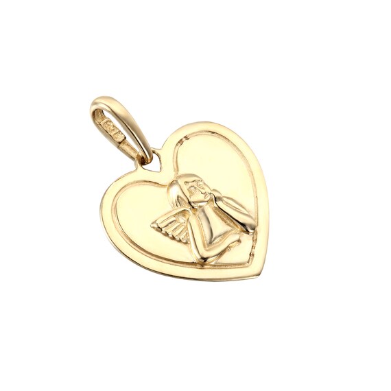 Gold cherub pendant sale