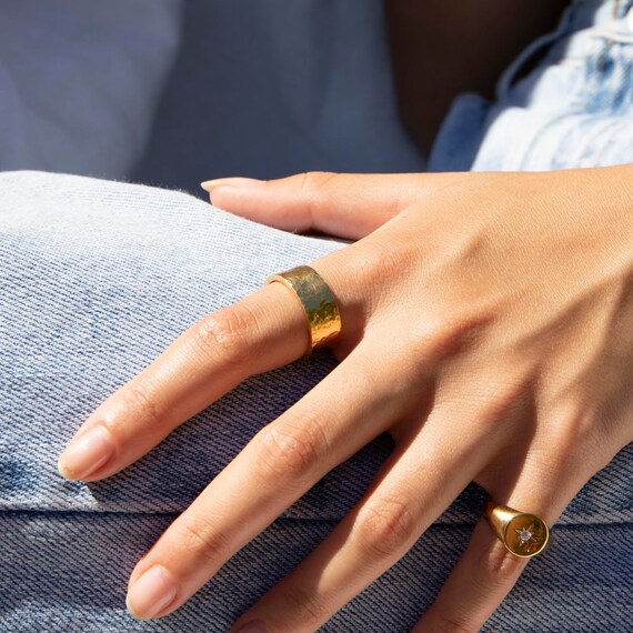 Thick pinky best sale ring
