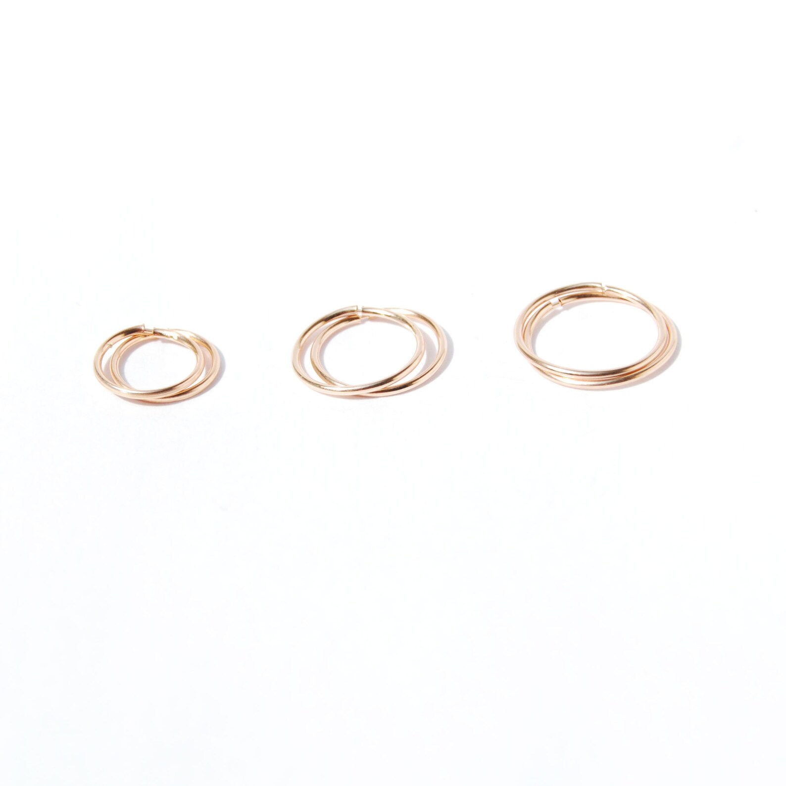 9ct Gold Tiny Gold Hoops Tiny Hoops Thin Hoops Hoops Etsy UK