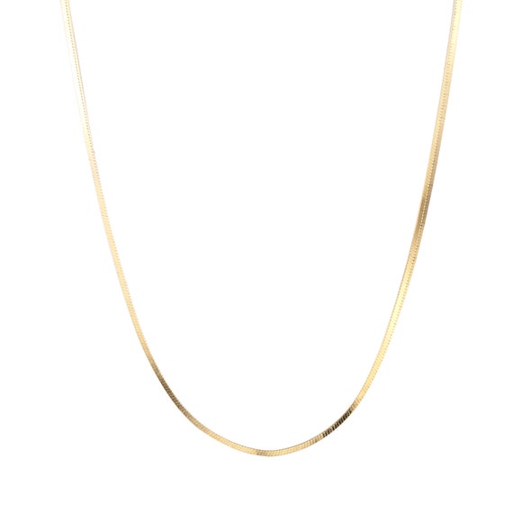 Square Snake Chain Snake Necklace 
