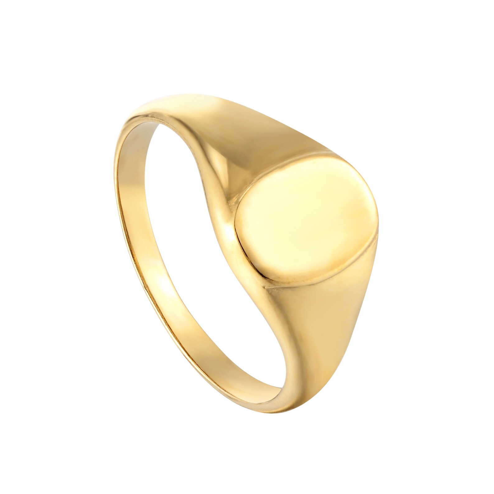 Oval Ring Silver Ring Gold Ring Silver Etsy