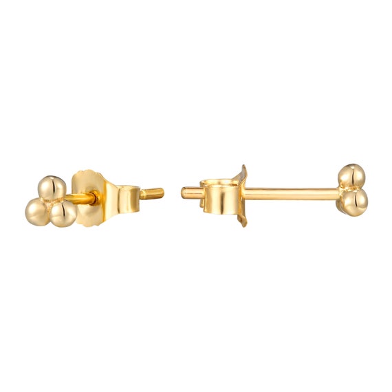 Gold Baby TOUS Earrings. Screw back