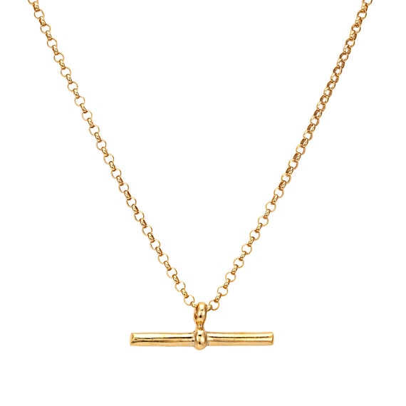 T Bar Drop Necklace – J&CO Jewellery