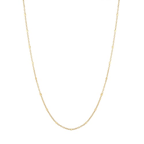 Saturno Chain Necklace 16-18 18 20 9ct 