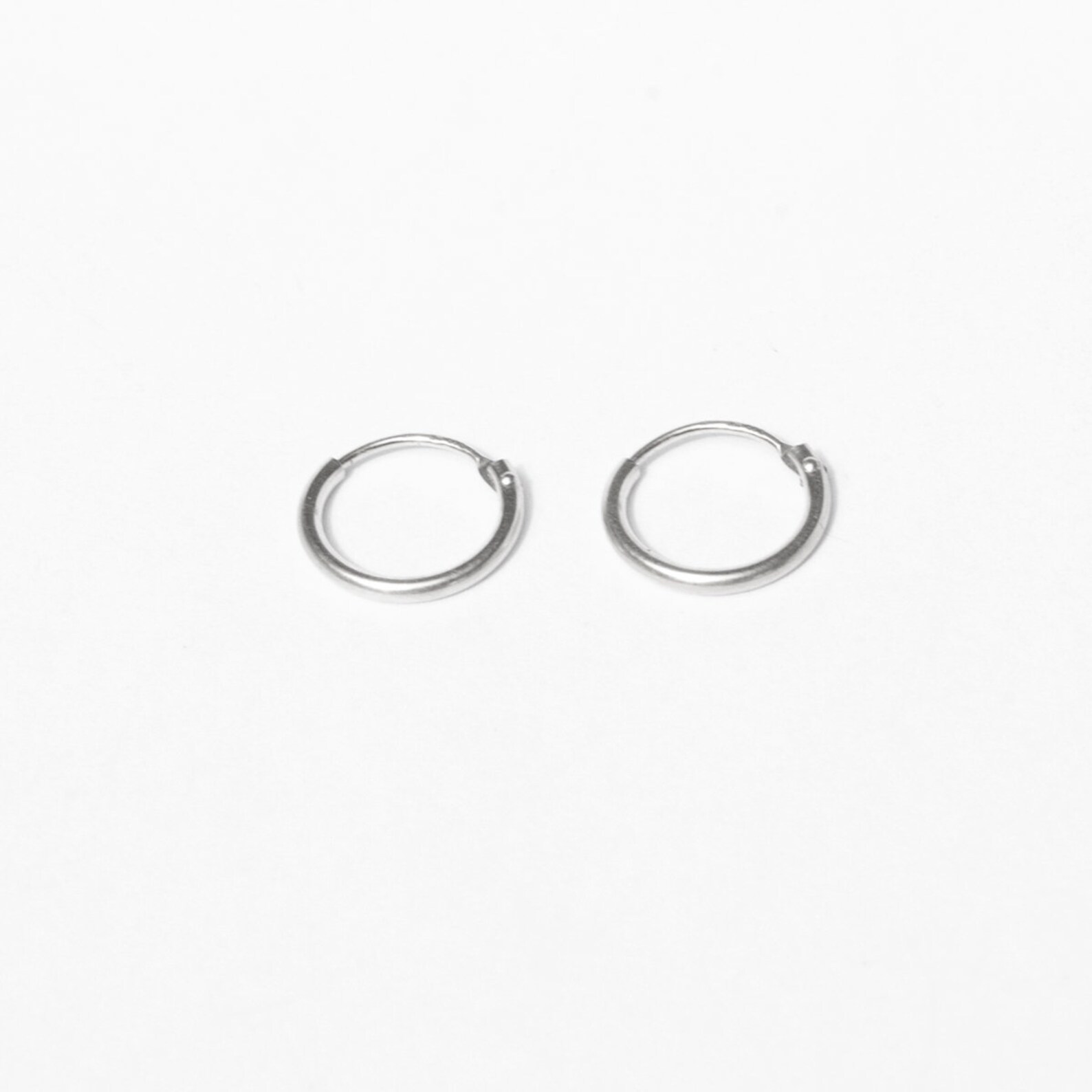 Sterling Silver Hoops Small Silver Hoops Silver Hoop Etsy