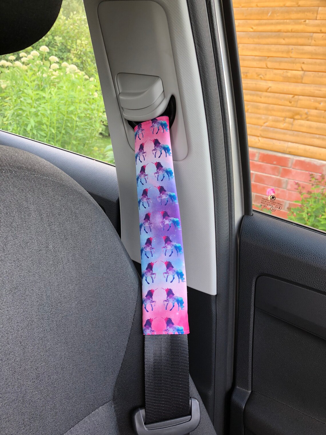 Unicorn set of car accessories. Steering wheel cover and seat Etsy