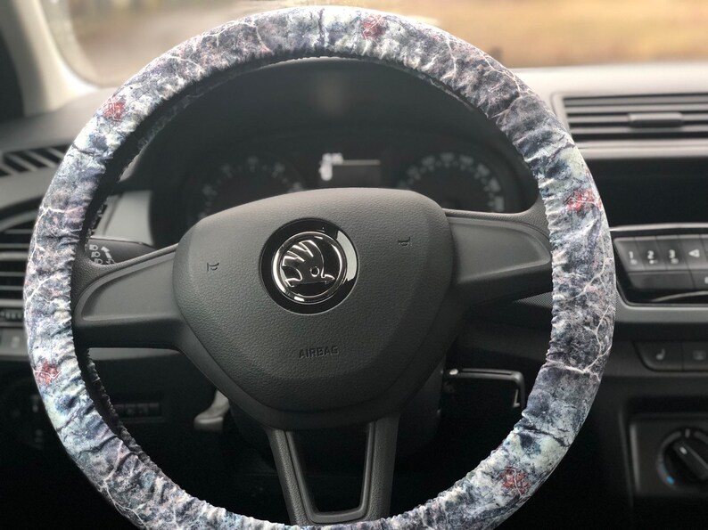 Marble style steering wheel cover Car accessories Birthday Etsy