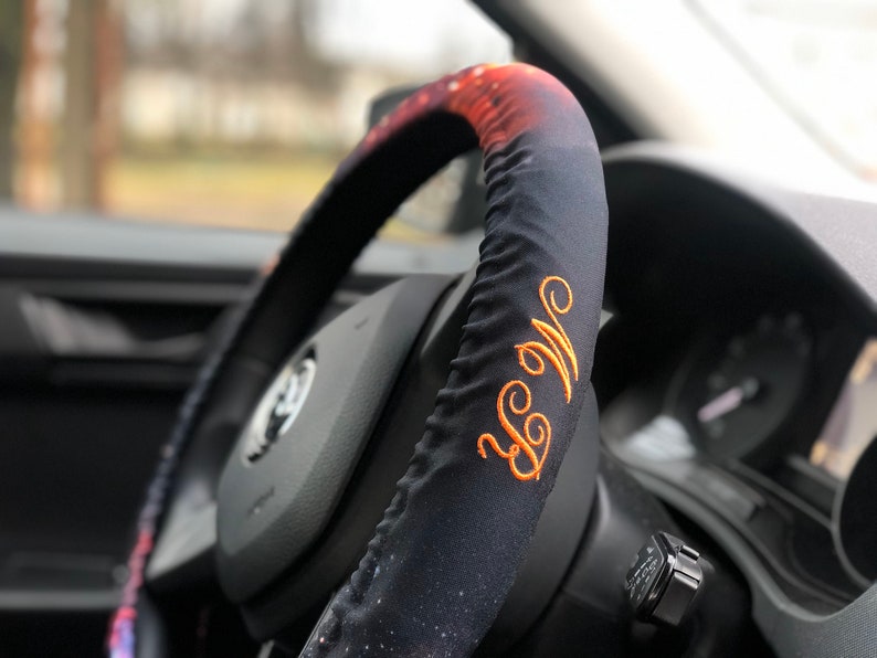 Galaxy steering wheel cover Car accessory Car accessories set Etsy