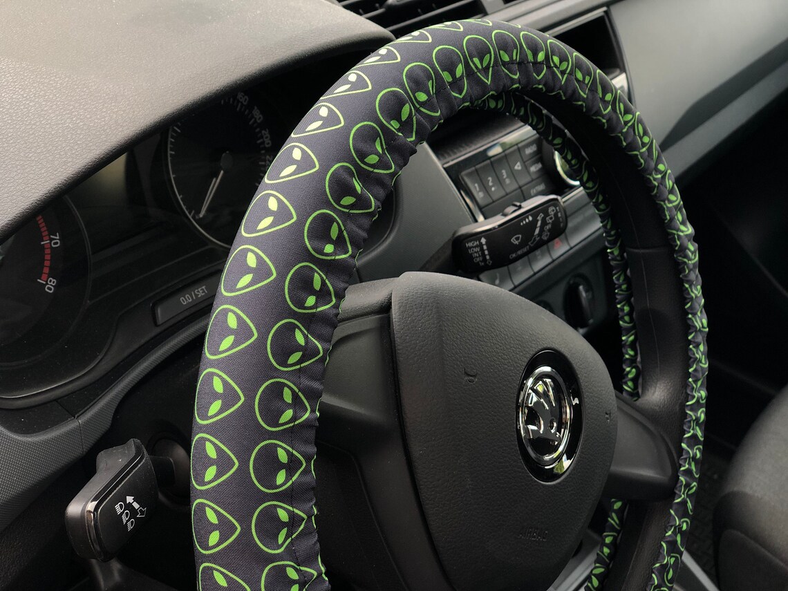 Alien steering wheel cover Car accessory Etsy