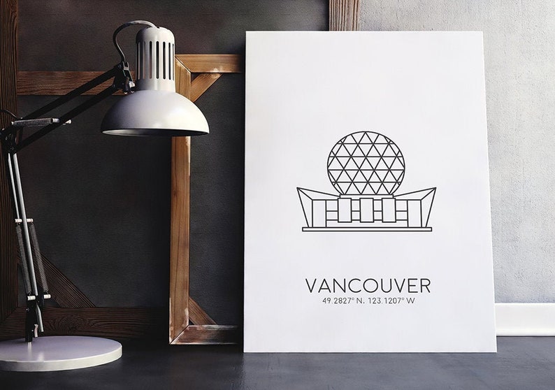 Printable Quotes Travel Poster Canada Kitchen Wall Decor Digital Print Vancouver Prints Wall Print Home Decor Graduation Cute Art Collectibles Prints Delage Com Br