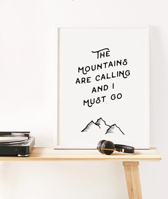 Bedroom Decor Typography Print Inspiring Wall Art The Etsy