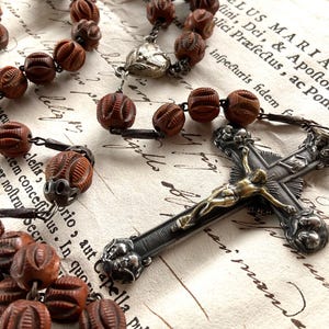 early 1800 antique rosary
