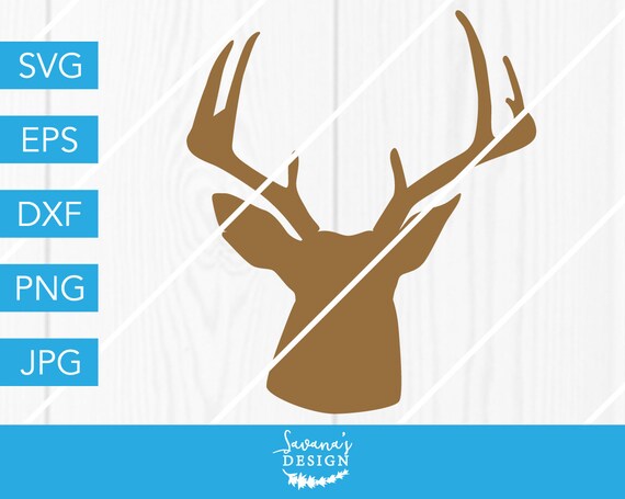 Download Deer Head Svg Deer Svg Hunting Svg Deer Silhouette Svg Deer Clipart Deer Vector Deer Cut File Christmas Deer Svg Christmas Svg Svg By Savanasdesign Catch My Party