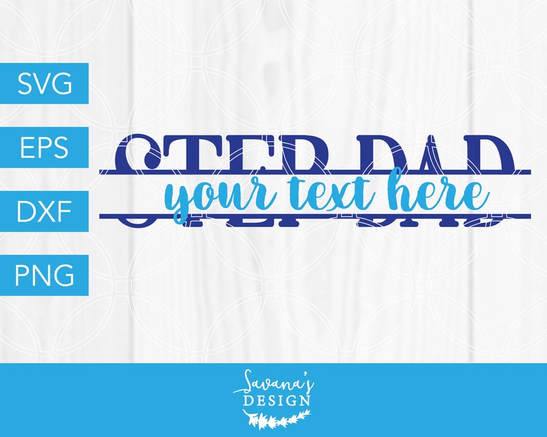 Download Step Dad SVG Step Dad Split Monogram SVG Bonus Dad Instant ...