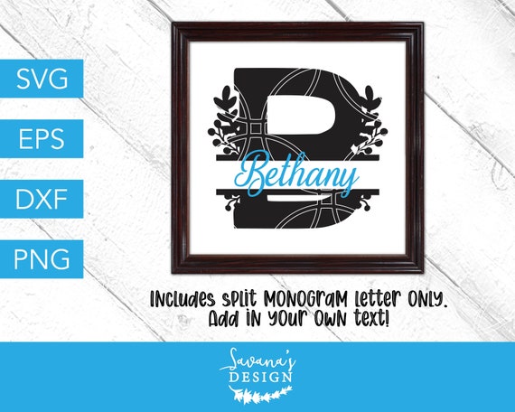 Download Letter B Svg Split Monogram Letter B Wedding Gift Svg Floral Botanical Letter Cricut Svg File Split Monogram Cut File Flower Letter B By Savanasdesign Catch My Party