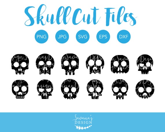Download Items similar to Skull SVG, Skull SVG Files, Halloween ...