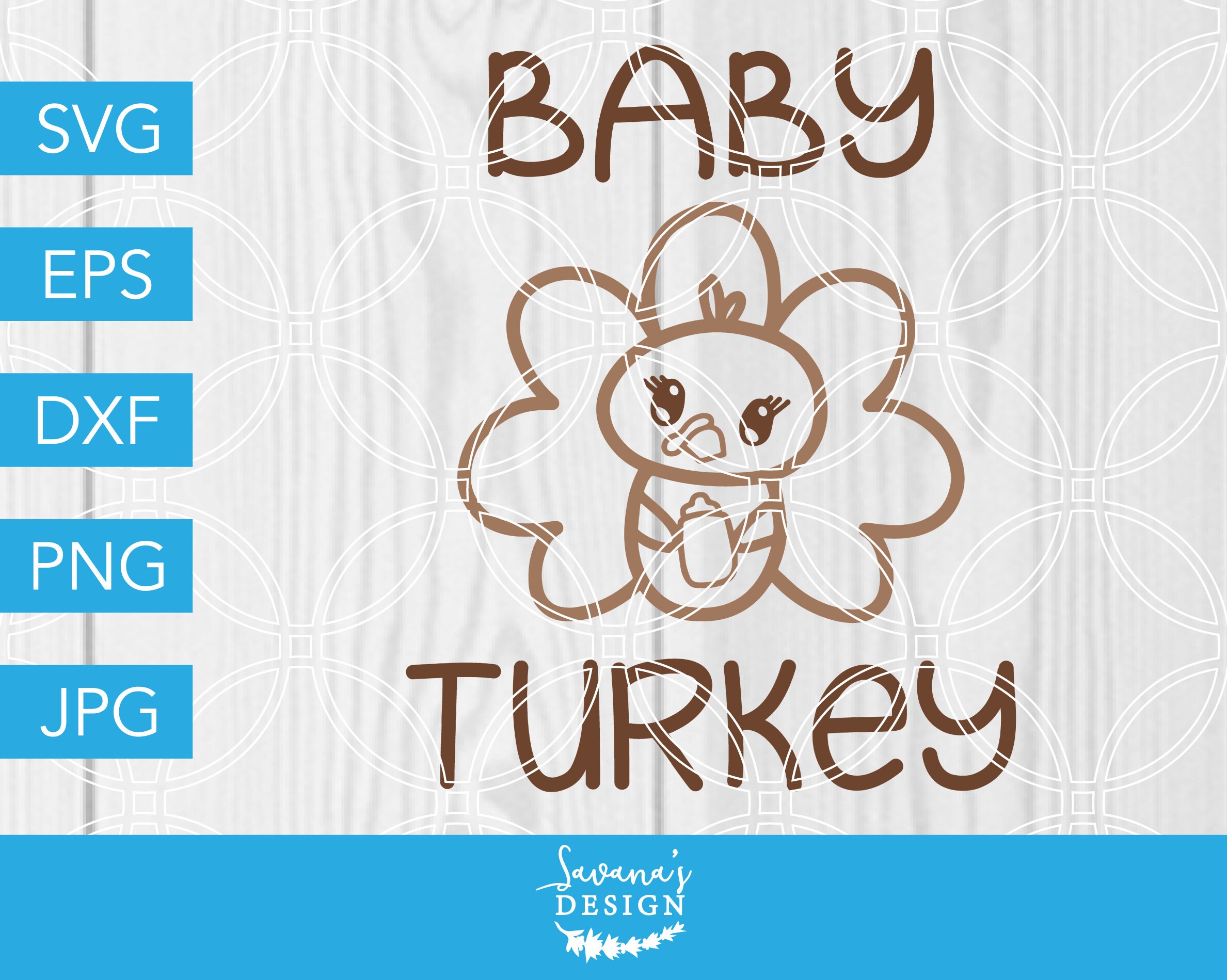 Download Baby Turkey Svg Turkey Svg Thanksgiving Svg Turkey Cut Etsy