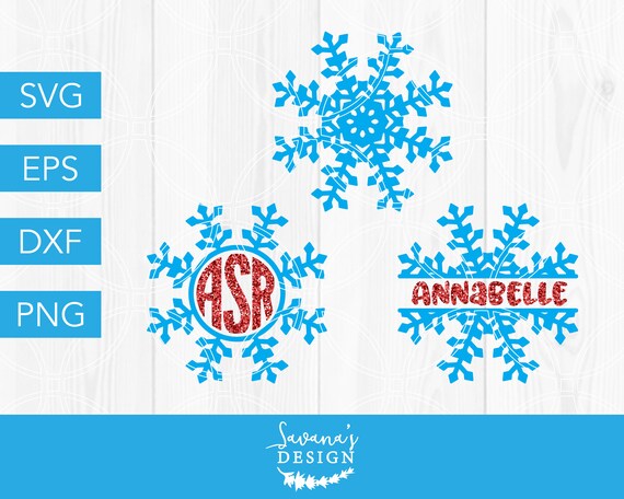 Download Snowflake Monogram Svg Snowflake Svg Round Monogram Svg Split Monogram Svg Christmas Svg Christmas Monogram Winter Svg Holiday Svg By Savanasdesign Catch My Party