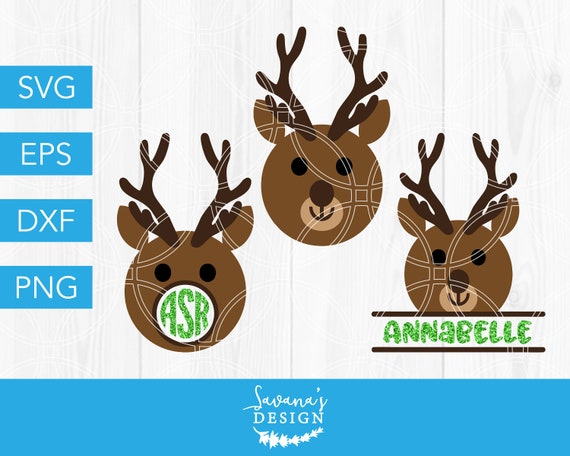 Download Reindeer Monogram Svg Reindeer Svg Christmas Monogram Svg Christmas Svg Deer Svg Split Monogram Svg Round Monogram Svg Monogram Svg By Savanasdesign Catch My Party