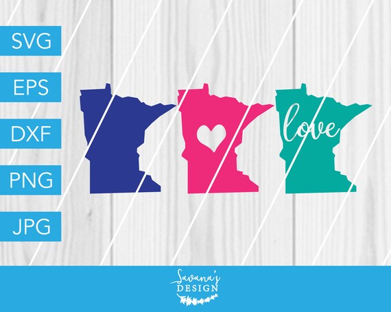 Minnesota SVG, Minnesota State SVG, Minnesota, Minnesota State, Minnesota SVG File, Svg, Svg Files, Minnesota Cut File, State Svg, Vector Il_570xn