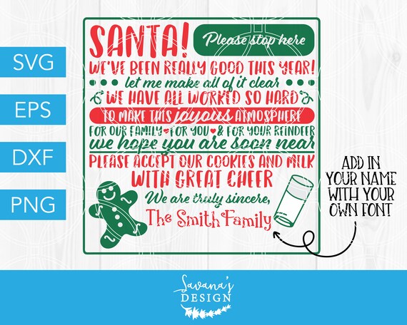 Download Santa Sign Svg Santa Svg Christmas Sign Svg Christmas Svg Dear Santa Svg Farmhouse Christmas Sign Svg Merry Christmas Svg Glass Block By Savanasdesign Catch My Party