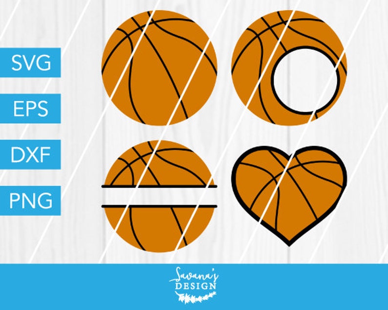 Basketball SVG Basketball Monogram SVG Round Monogram SVG ...