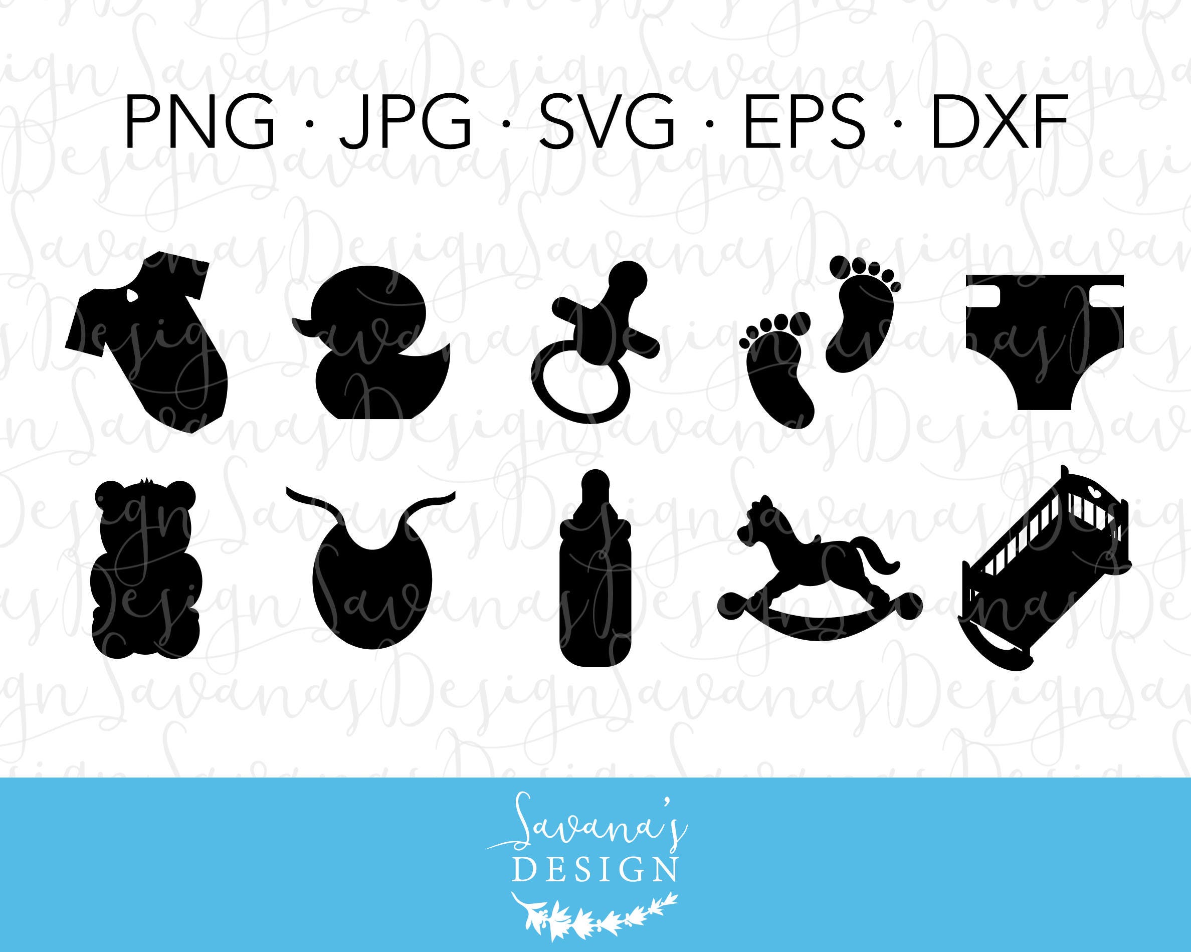 Download Baby SVG Bundle Baby SVG Files for Cricut Baby SVG Designs | Etsy