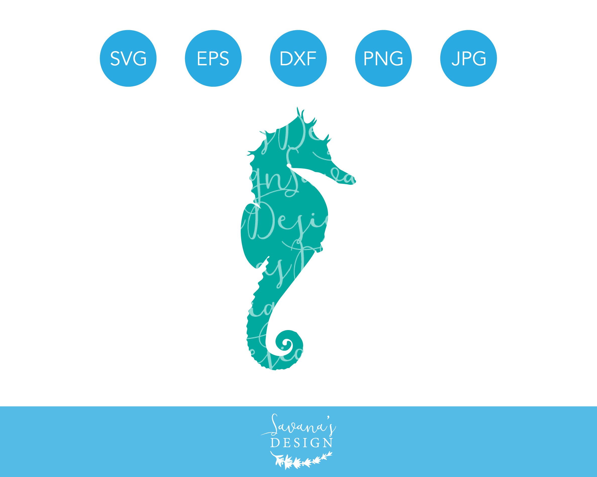Download Seahorse SVG Sea Horse SVG Ocean SVG Sea Svg Fish Svg | Etsy