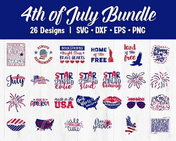 Download Patriotic Svg 4th Of July Svg Fourth Of July Clipart America Cut Files Memorial Day Veterans Day Fireworks July 4th Summer Cricut By Savanasdesign Catch My Party