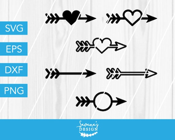 Heart Arrows Svg Svg Bundle Valentines Svg Valentine Dxf Love Cut File Silhouette Studio Cricut Design Svg File Svg Element Svg By Savanasdesign Catch My Party