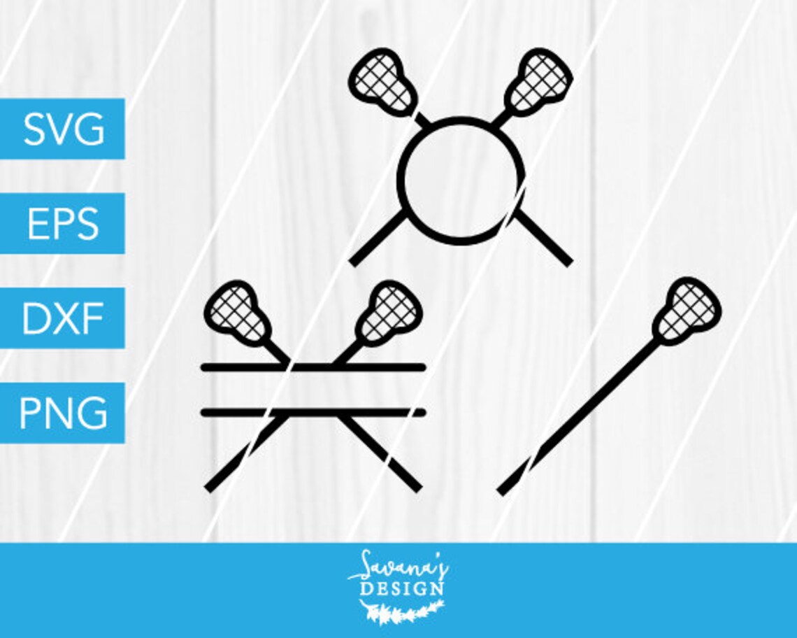 Lacrosse Bundle SVG Monogram SVG Lacrosse SVG Lacrosse Etsy
