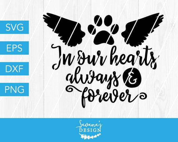 Pet Memorial Svg Angel Wings Svg Dog Svg Cat Svg Memorial Svg In Loving Memory Svg Paw Print Svg Death Of Pet In Memory Sympathy By Savanasdesign Catch My Party