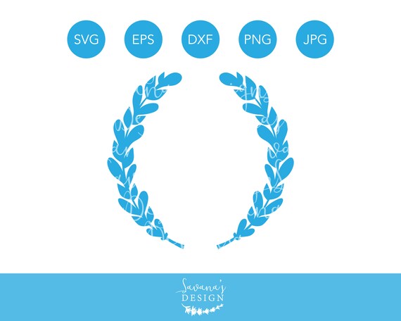 Download Laurel Svg Laurel Wreath Svg Branch Svg Leaf Svg Floral Etsy