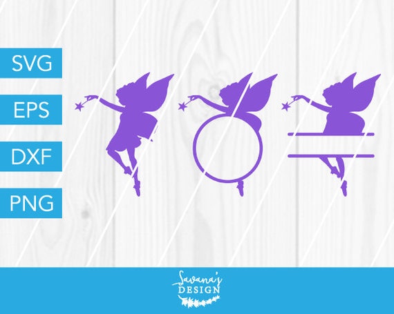 Download Fairy SVG, Fairy DXF, Fairy Cut File, Fairy Monogram SVG ...