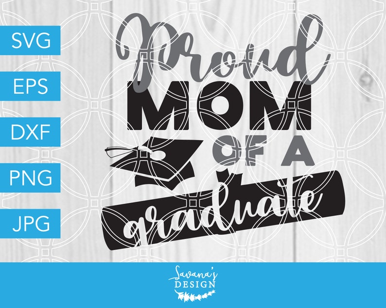 Download Proud Mom of a Graduate SVG Proud Mom SVG Graduate SVG | Etsy