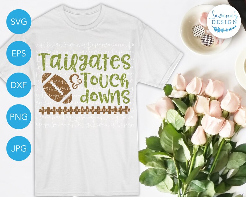 Tailgates and Touchdowns SVG Tailgate SVG Touchdown SVG Etsy
