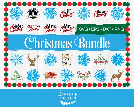 Download Christmas Svg Bundle Christmas Svg Holiday Svg Winter Svg Christmas Tree Svg Santa Svg Reindeer Svg Svg Bundle Christmas Decoration By Savanasdesign Catch My Party