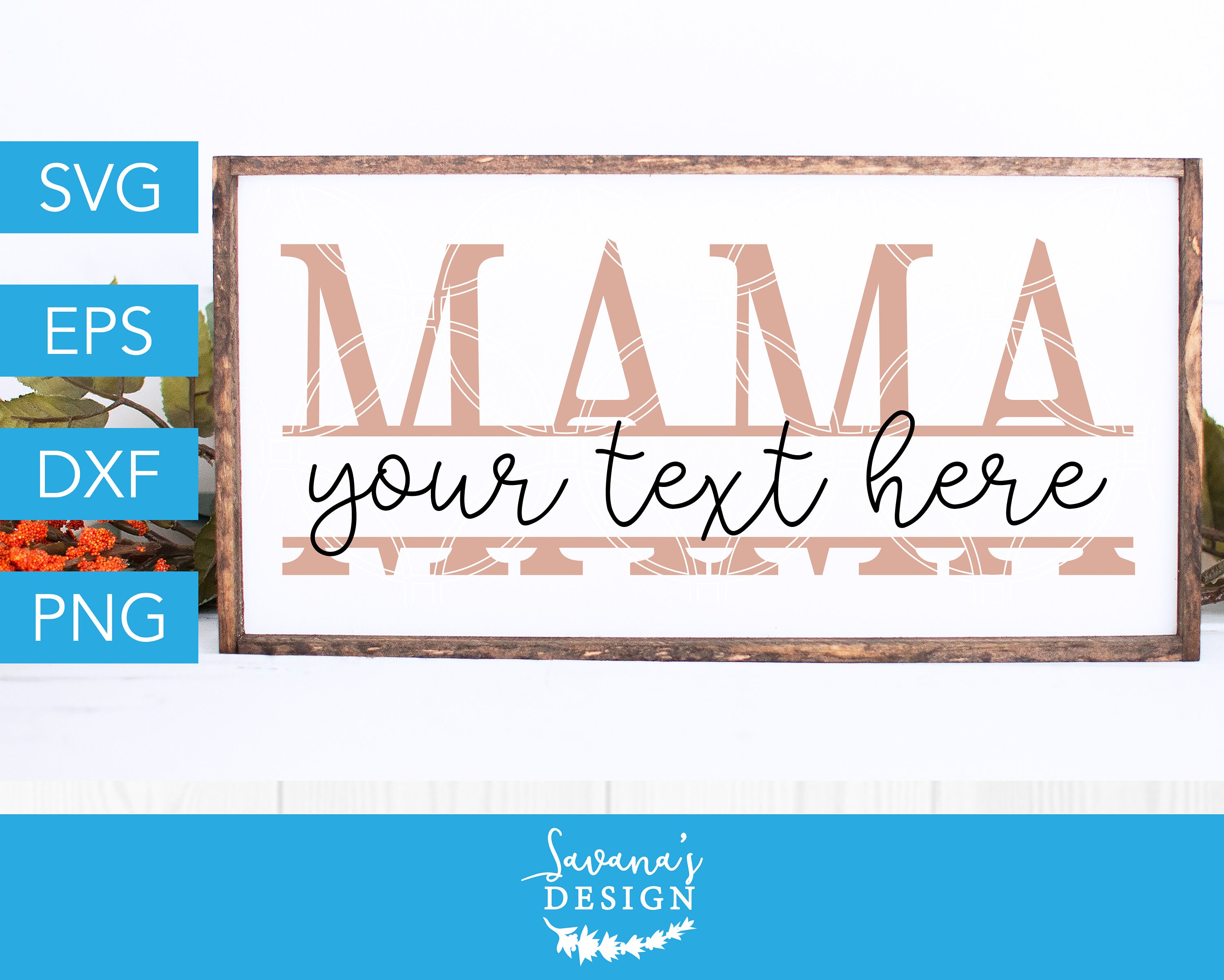 Download Mama Svg Mama Split Monogram Svg Mom Split Monogram Svg Mom Etsy