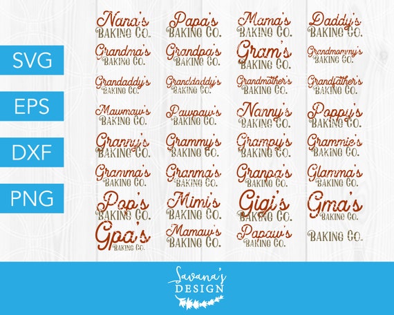 Download Baking Co Svg Baking Svg Gift For Grandma Svg Gift For Grandpa Svg Bake Svg Christmas Baking Svg Christmas Svg Cooking Svg Cricut By Savanasdesign Catch My Party