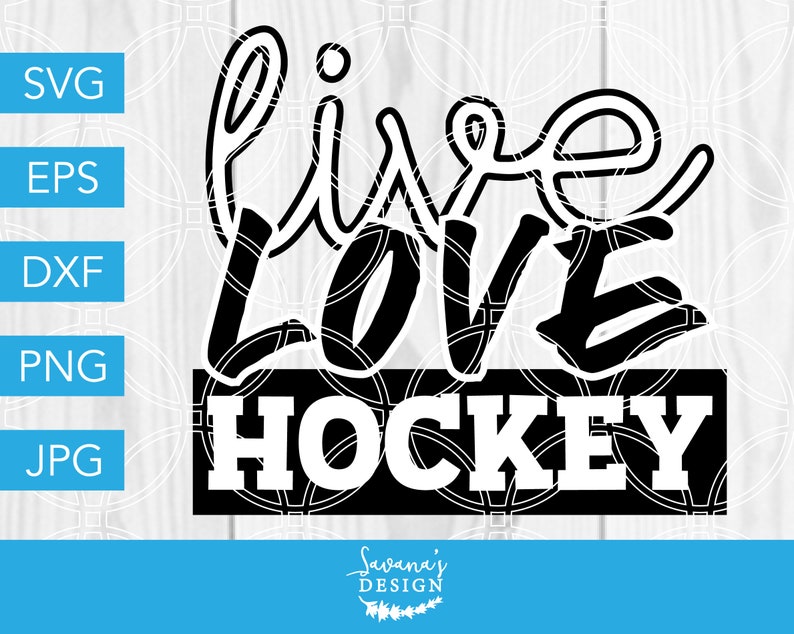 Download Live Love Hockey SVG Hockey SVG Hockey Mom SVG Ice Hockey | Etsy