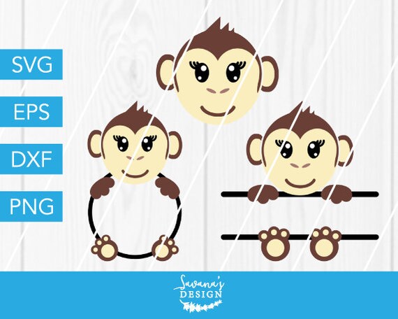 Free Free 312 Cute Monkey Svg Free SVG PNG EPS DXF File