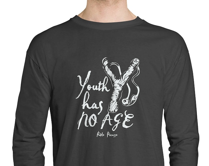 Youth Has No Age Long Sleeve T-Shirt