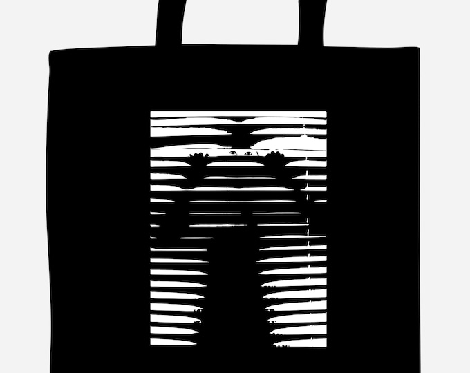 In The Shadows Tote Bag with Long Handles