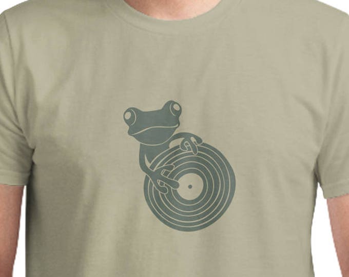 Frog DJ T-Shirt, Unisex