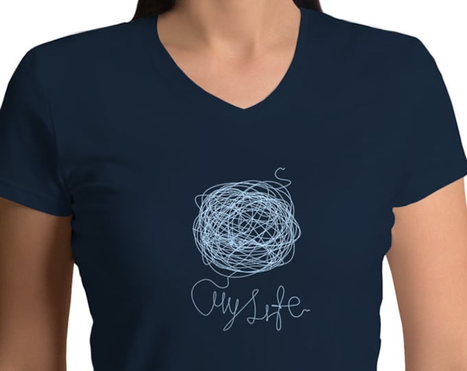 My Life V-neck T-shirt for Women